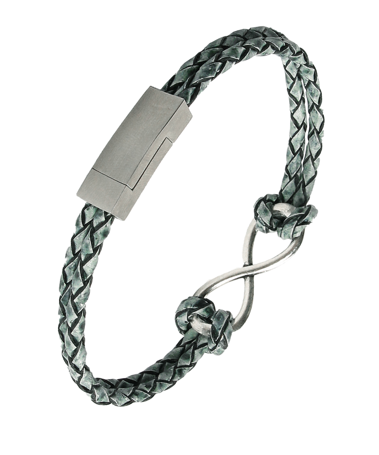 [6/7 예약발송] Kink Rope Leather Bracelet MISTY BLUE